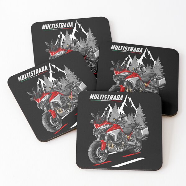 Item preview, Ducati Multistrada V4 (Rally Red) for Motorcycle Riders designed and sold by MotoApparelHub.