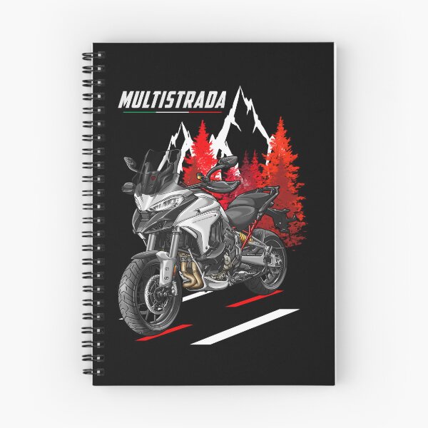 Item preview, Ducati Multistrada V4S (Iceberg White) for Motorcycle Riders designed and sold by MotoApparelHub.