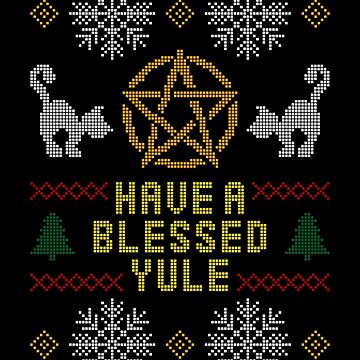 Artwork thumbnail, Have A Blessed Yule by TheMoonlightShop