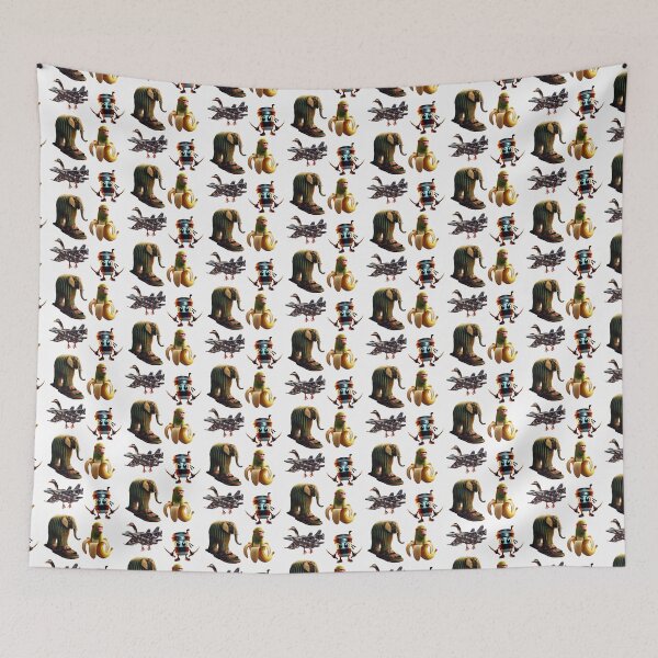 Item preview, Italian brainrot sticker pack of 4 designed and sold by vyascreations.