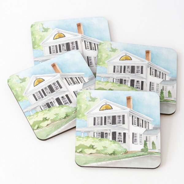 Item preview,  Nickerson House (Historical House) designed and sold by Coastal Watercolors by Laura.