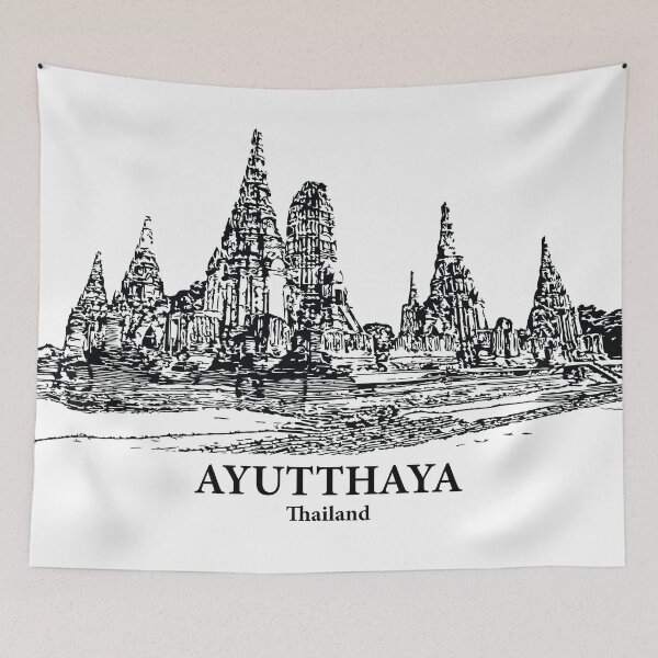 Item preview, Ayutthaya - Thailand designed and sold by Lakeric Cityscapes.