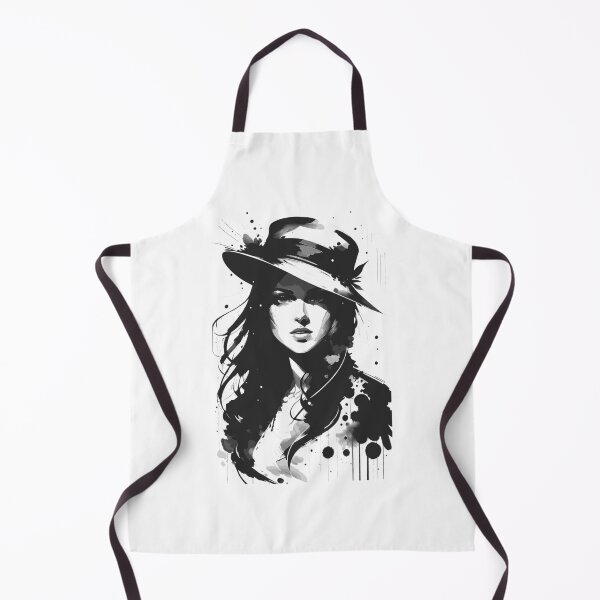 Item preview, Alluring Ink: The Enchanting Girl in Black & White designed and sold by Pickmash.