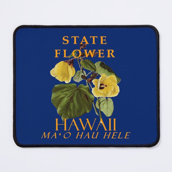 Item preview, Hawaii Territory Flower The Hibiscus brackenridgei designed and sold by taiche.
