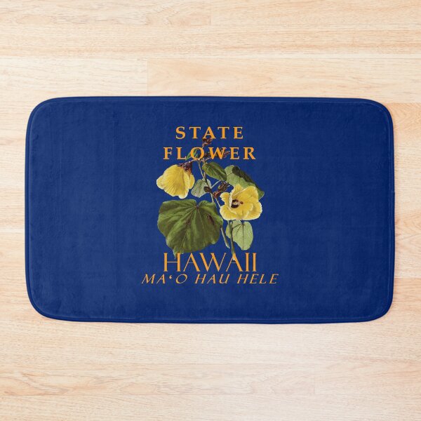 Item preview, Hawaii Territory Flower The Hibiscus brackenridgei designed and sold by taiche.