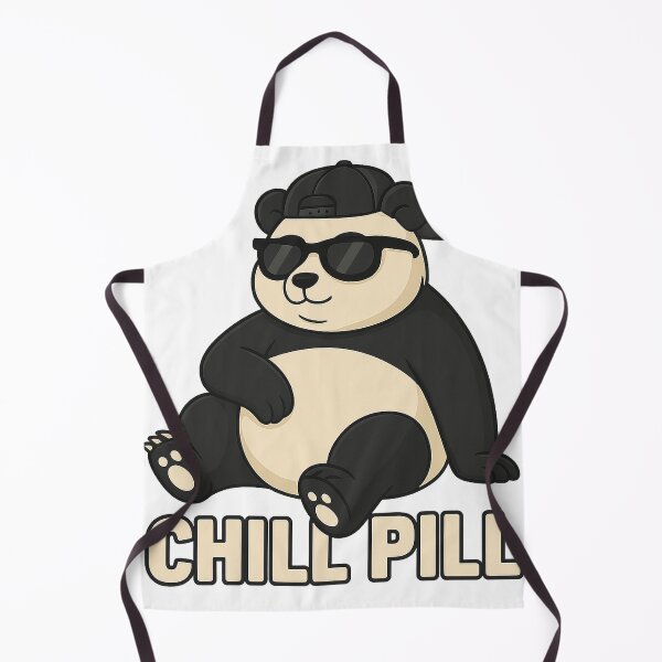 Item preview, Chill Pill Panda – Ultimate Relaxation Vibes designed and sold by Chaaaaud.