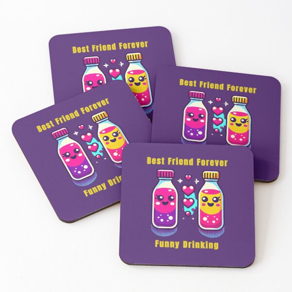 Item preview, Best Friend Forever Funny Drinking designed and sold by TrendsLook.