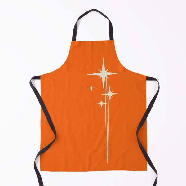 Item preview, 1950s Atomic Age Retro Starbursts on Orange designed and sold by kierkegaard.