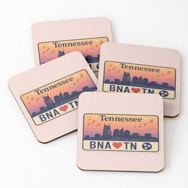 Item preview, Nashville Skyline License Plate – Roadtrip Vibes from the Heart of America designed and sold by Globalcitytees.
