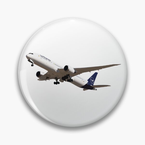 Artikelvorschau, Luft Airlines 787 Dreamliner Flugzeug abstrakte Illustration entworfen und verkauft von AddiK-Art.