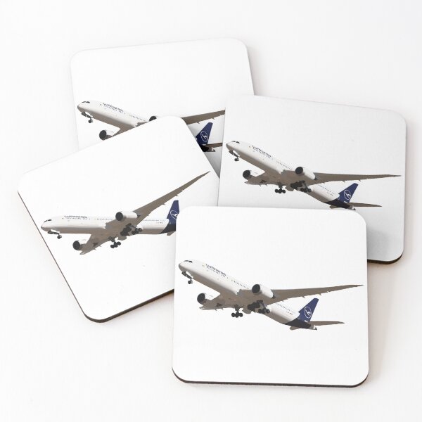 Item preview, Luft Airlines 787 Dreamliner Plane Abstract Illustration designed and sold by AddiK-Art.