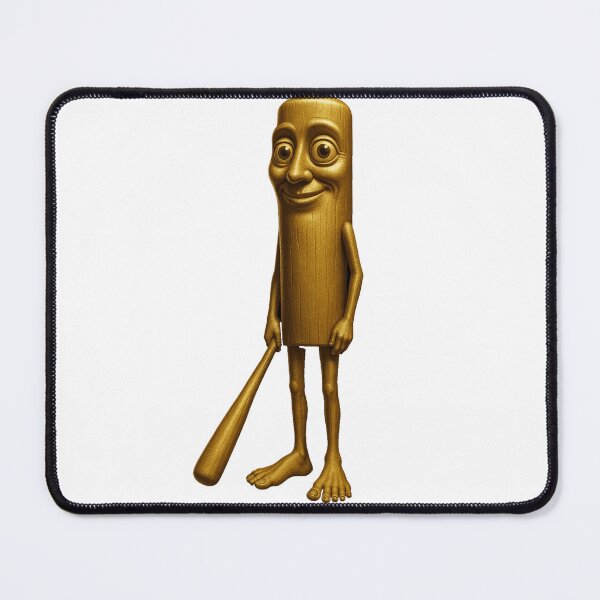 Item preview, Gold Tung Tung Tung Sahur (Italian Brainrot) designed and sold by LookinFreshh.