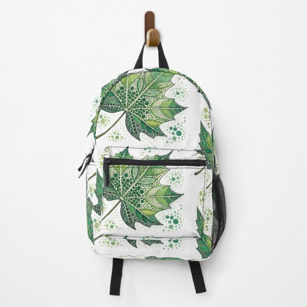 Item preview, Green Leaf Dot Art | Botanical Mandala Style Nature Design designed and sold by PnrArtDesign.