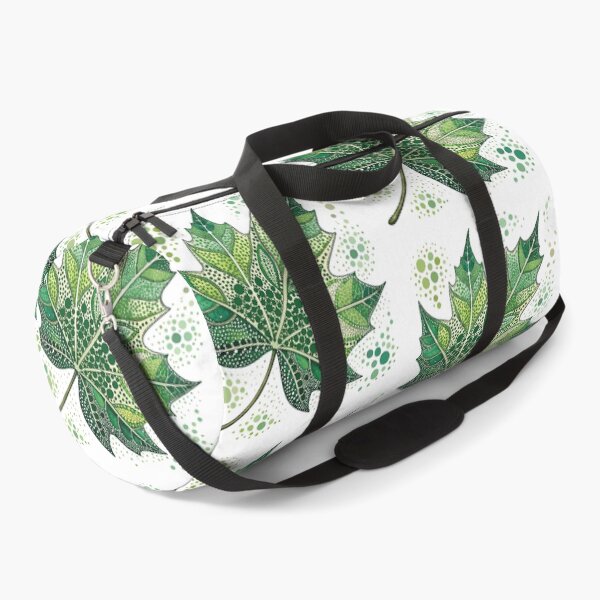 Item preview, Green Leaf Dot Art | Botanical Mandala Style Nature Design designed and sold by PnrArtDesign.