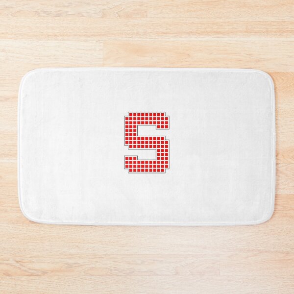 Item preview, Uppercase S - Red Pixel Block Character designed and sold by PixelGlyphs.