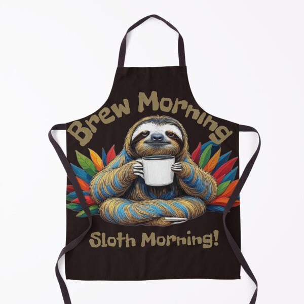 Item preview, Brew Morning, Sloth Morning designed and sold by adamlach88.
