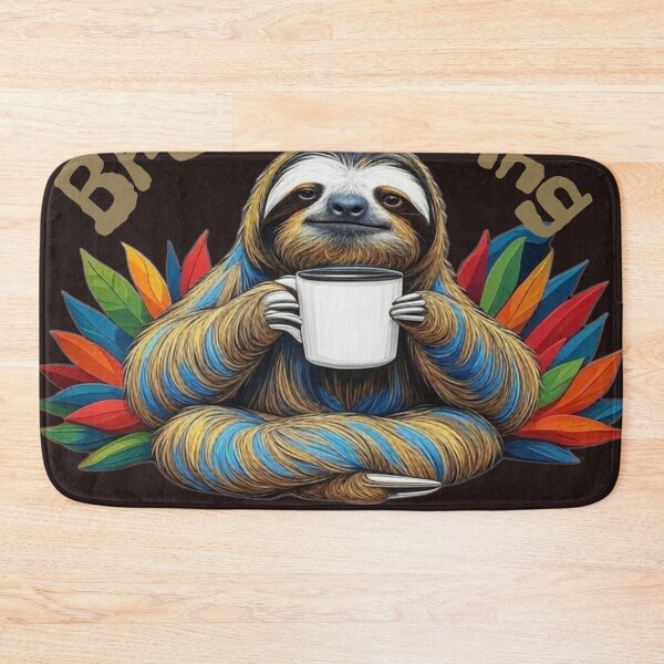Item preview, Brew Morning, Sloth Morning designed and sold by adamlach88.