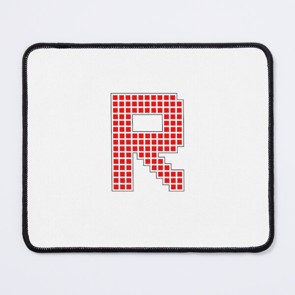 Item preview, Uppercase R - Red Pixel Block Character designed and sold by PixelGlyphs.