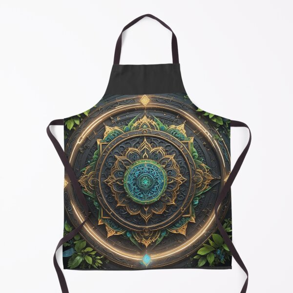 Item preview, Mandala glowing blue designed and sold by In-Spirit24.