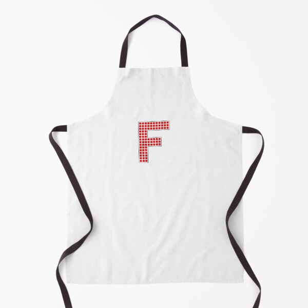 Item preview, Uppercase F - Red Pixel Block Character designed and sold by PixelGlyphs.