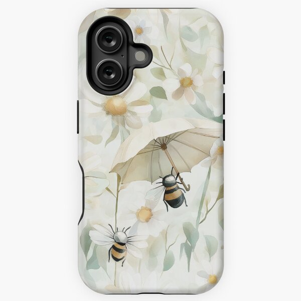 Item preview, Dreamy Bees and Daisies Watercolor designed and sold by amagicalmess.