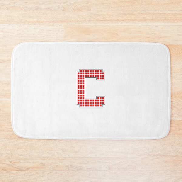 Item preview, Uppercase C - Red Pixel Block Character designed and sold by PixelGlyphs.