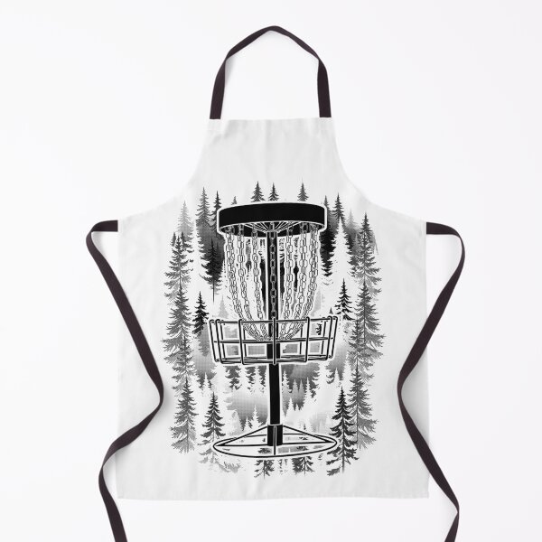Item preview, Disc Golf Basket Forest Course Funny Woods Golfer Trees designed and sold by GrandeDuc.