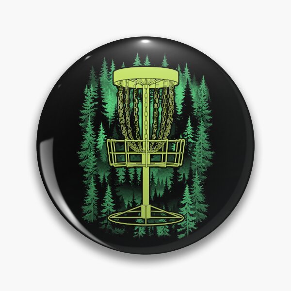 Item preview, Disc Golf Basket Forest Course Funny Woods Golfer Trees designed and sold by GrandeDuc.