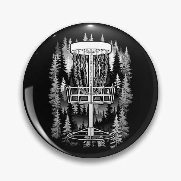 Item preview, Disc Golf Basket Forest Course Funny Woods Golfer Trees designed and sold by GrandeDuc.