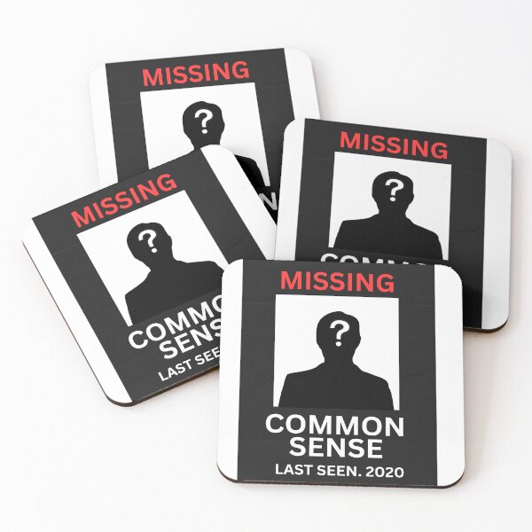 Item preview, Common Sense – Missing Since 2020 | Funny Sarcastic Shirt designed and sold by PixelProphets.