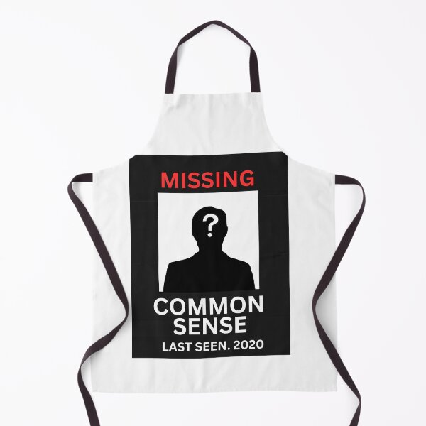 Item preview, Common Sense – Missing Since 2020 | Funny Sarcastic Shirt designed and sold by PixelProphets.