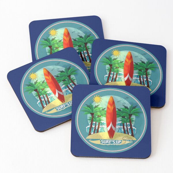 Item preview, Wave Surfing sports summer beach activities holidays  designed and sold by NadiTrends.