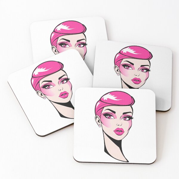Item preview, Sophia - Electric Pink Pop designed and sold by getgoart.