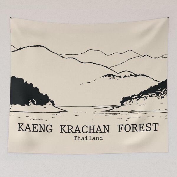 Item preview, Kaeng Krachan Forest - Thailand designed and sold by Lakeric Cityscapes.