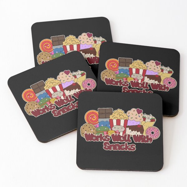 Item preview, Works Well With Snacks designed and sold by Chaos Bound Designs.