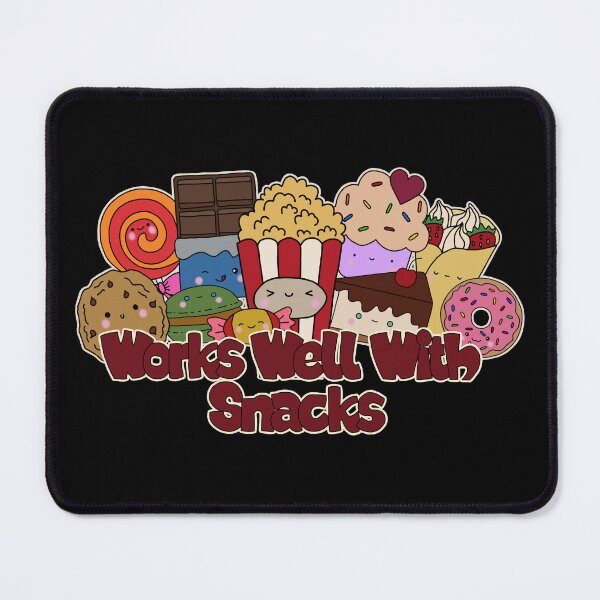 Item preview, Works Well With Snacks designed and sold by Chaos Bound Designs.