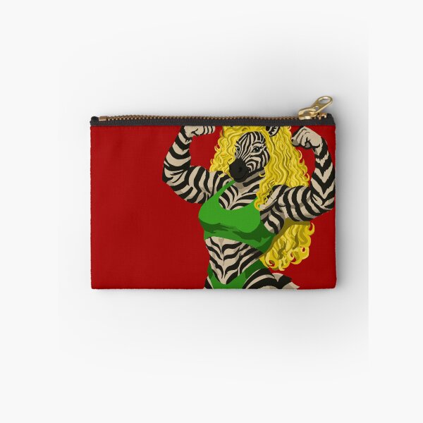 Item preview, Mighty Blond Zebra Woman designed and sold by KlakkDrawsStuff.