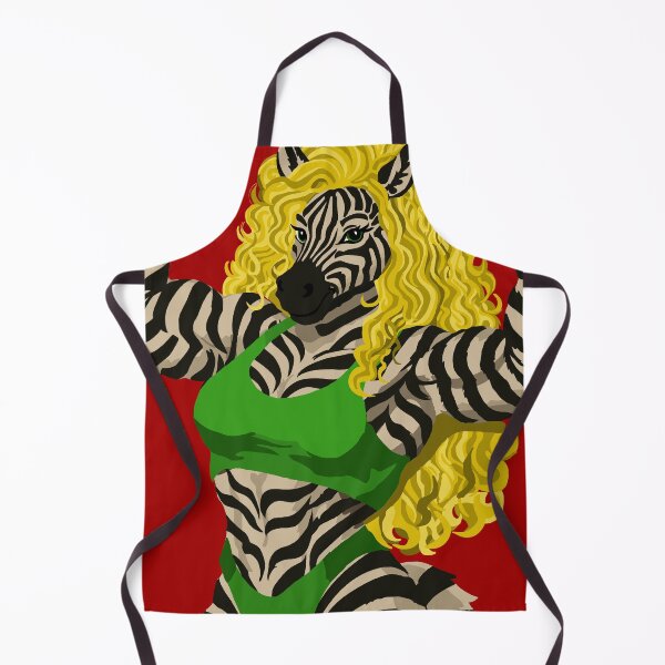 Item preview, Mighty Blond Zebra Woman designed and sold by KlakkDrawsStuff.
