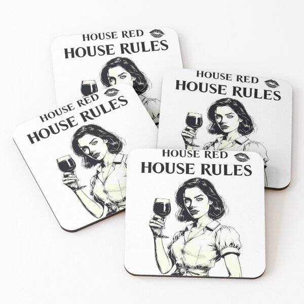 Item preview, House Red, House Rules designed and sold by IndieQuill .