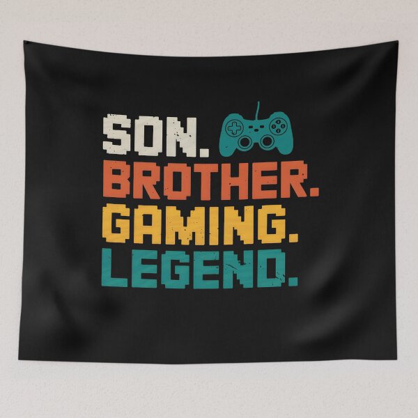 Item preview, Son Brother Video Gamer Legend Gaming Retro Video Game Boys  designed and sold by clothesy7.