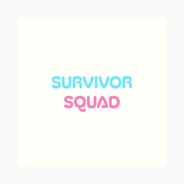 Item preview, Survivor Squad V5 - Peony and Blue designed and sold by sillyjess.