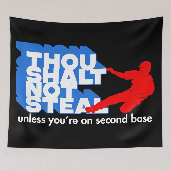 Item preview, Thou Shalt Not Steal designed and sold by GiggleGooods.