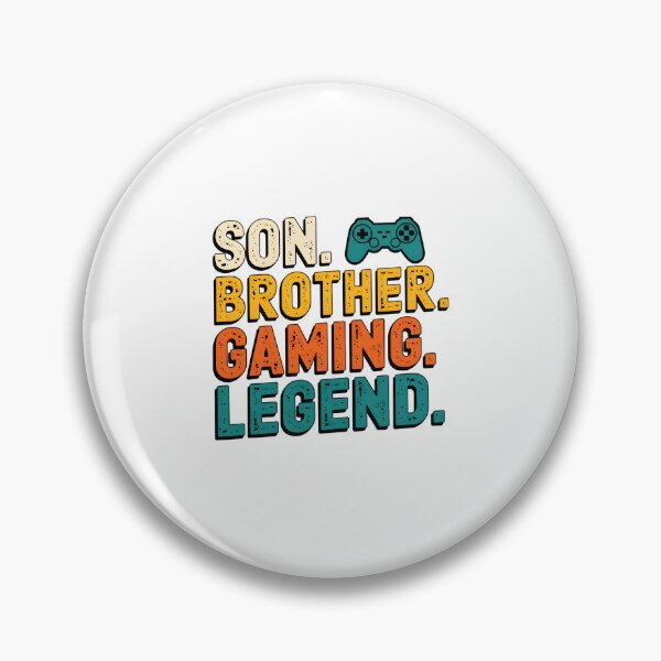 Item preview, Vintage Gamer Son Brother Gaming Legend Boys Teens Kids Men designed and sold by clothesy7.
