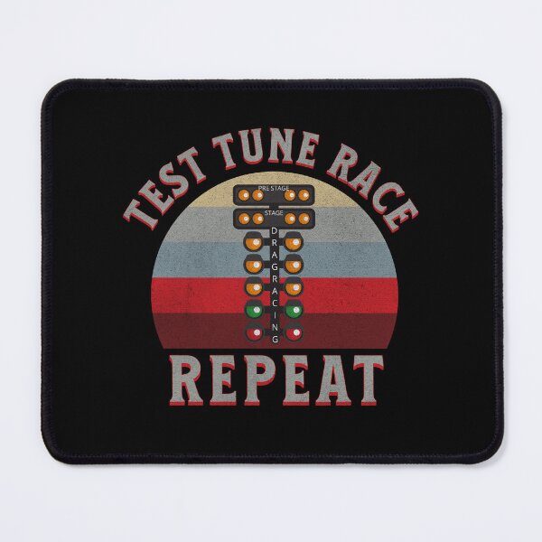 Item preview, Drag Racing Test Tune Race Repeat Race Track Drag Strip designed and sold by CarantinedChaos.