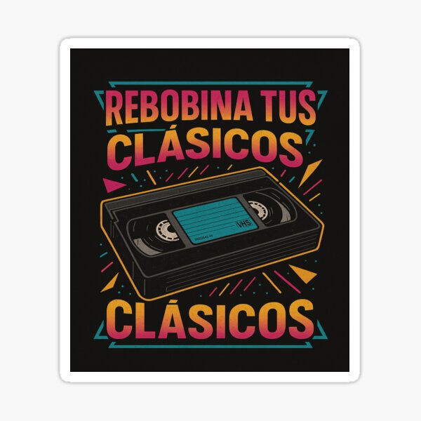 Item preview, Rewind your classics – VHS Edition designed and sold by ElCineFriki.