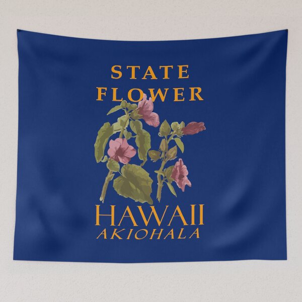 Item preview, Hawaii Territory Flower The Hibiscus furcellatus designed and sold by taiche.