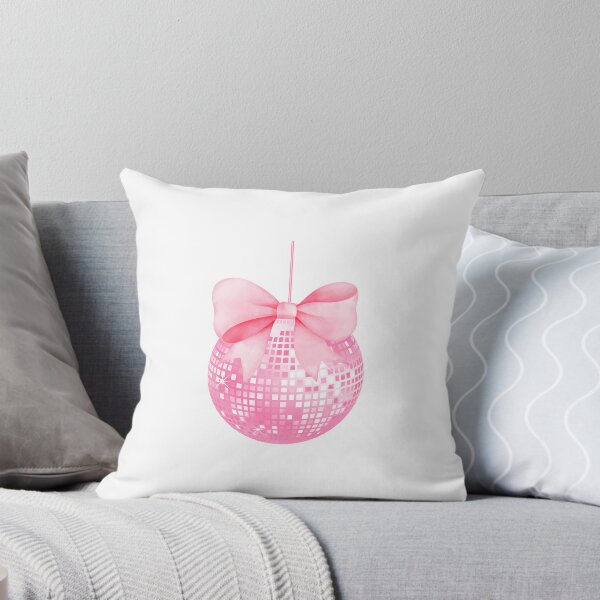 Item preview, Disco ball with pink aesthetic bow designed and sold by ElizabethCoelho.