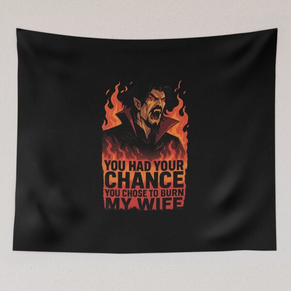 Item preview, ? Castlevania Netflix Fanart – Dracula Rage Quote “You Had Your Chance” ? designed and sold by WAUZ.