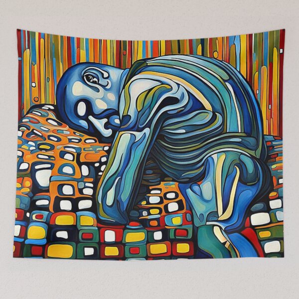 Item preview, The Artist sleeps designed and sold by George Hutton Hunter.