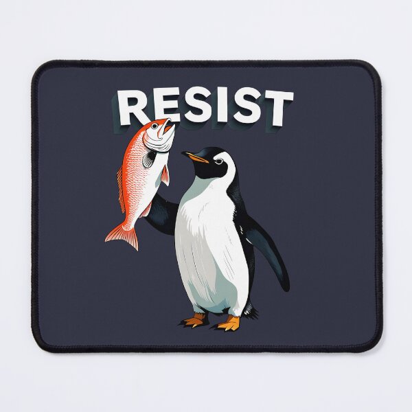 Item preview, Resist Penguin Funny Penguin Against Tariff designed and sold by KateLeap.